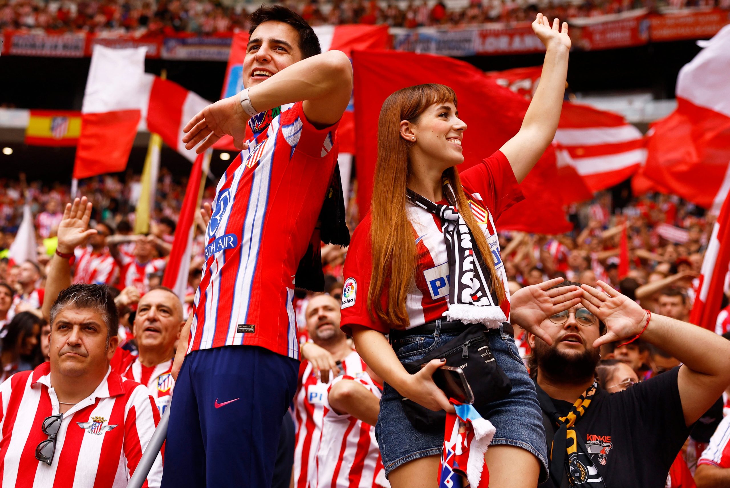 Atl. Madrid vs Real Madrid por la fecha 7 de La Liga de España del 2025.