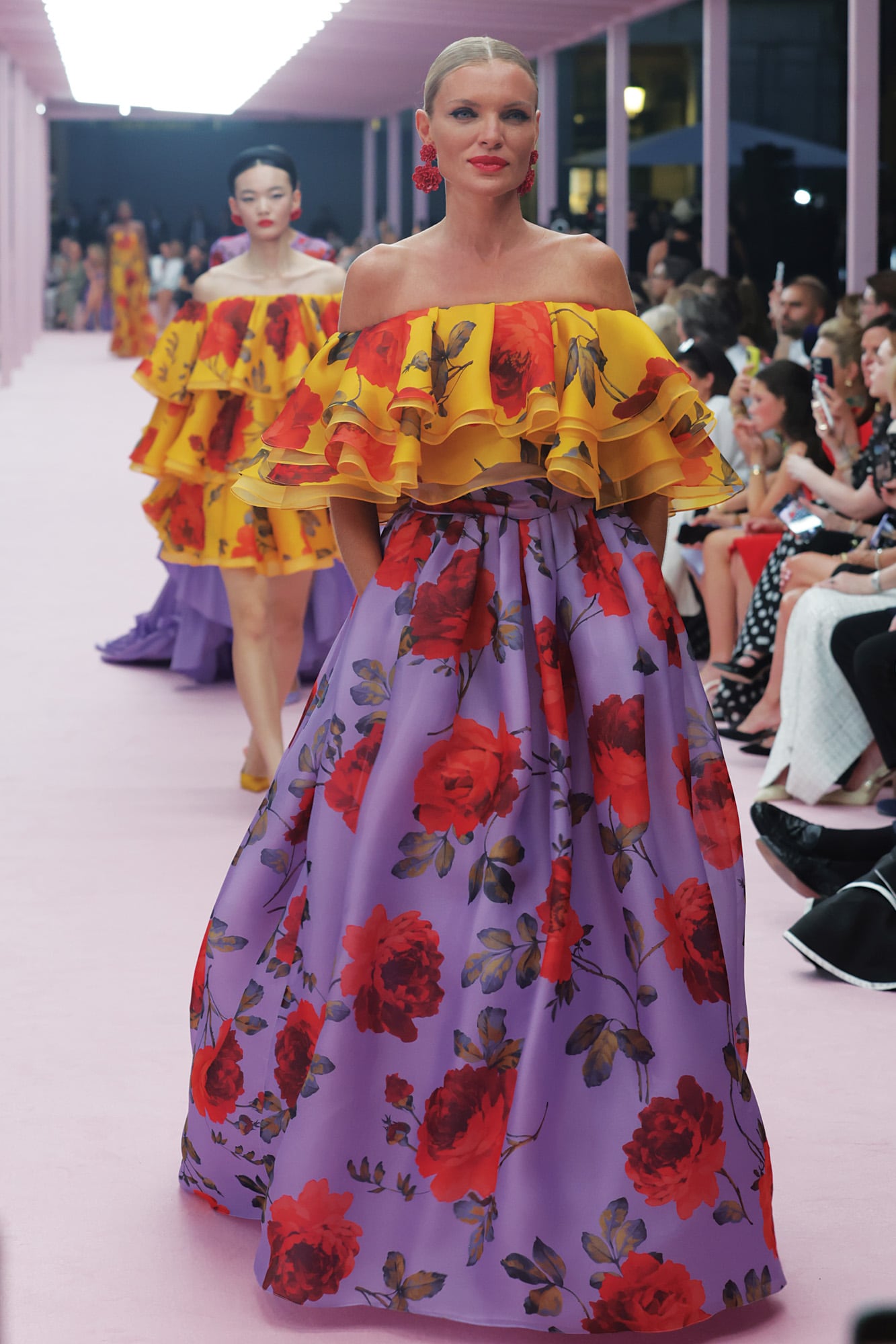 Esther Cañadas, musa de la colección