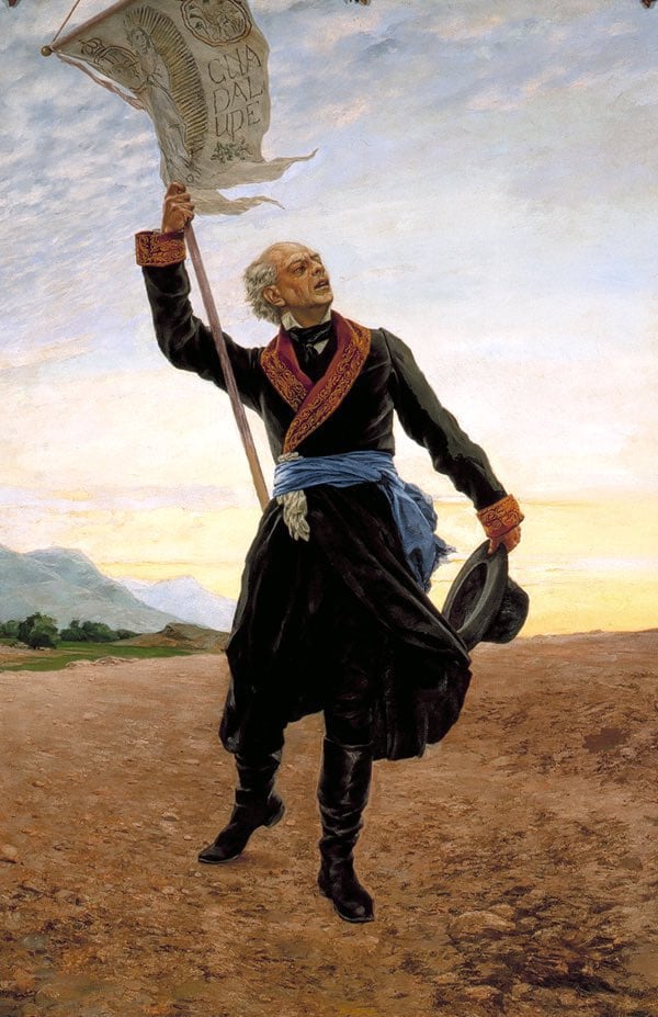 Retrato de Miguel Hidalgo y Costilla, conocido como iniciador de la lucha por la Independencia de México (X/@Cuauhtemoc_1521)