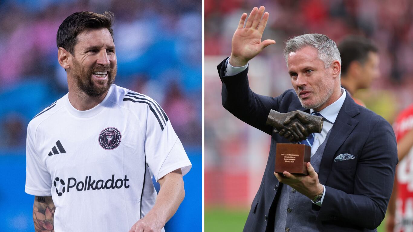 Para Carragher, Lionel Messi es el mejor jugador del mundo. (Fotos: Reuter)
