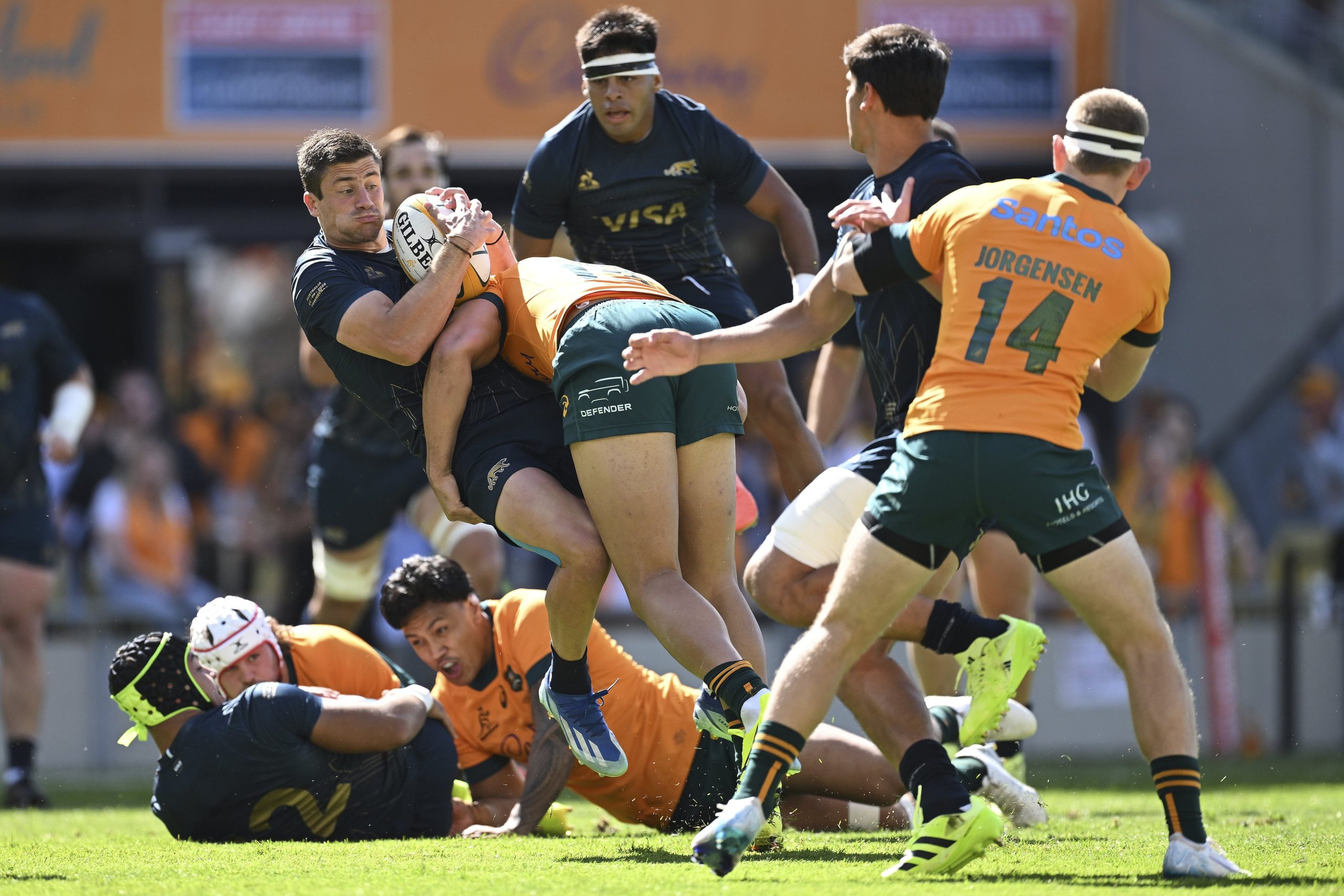Los Pumas se miden ante Australia