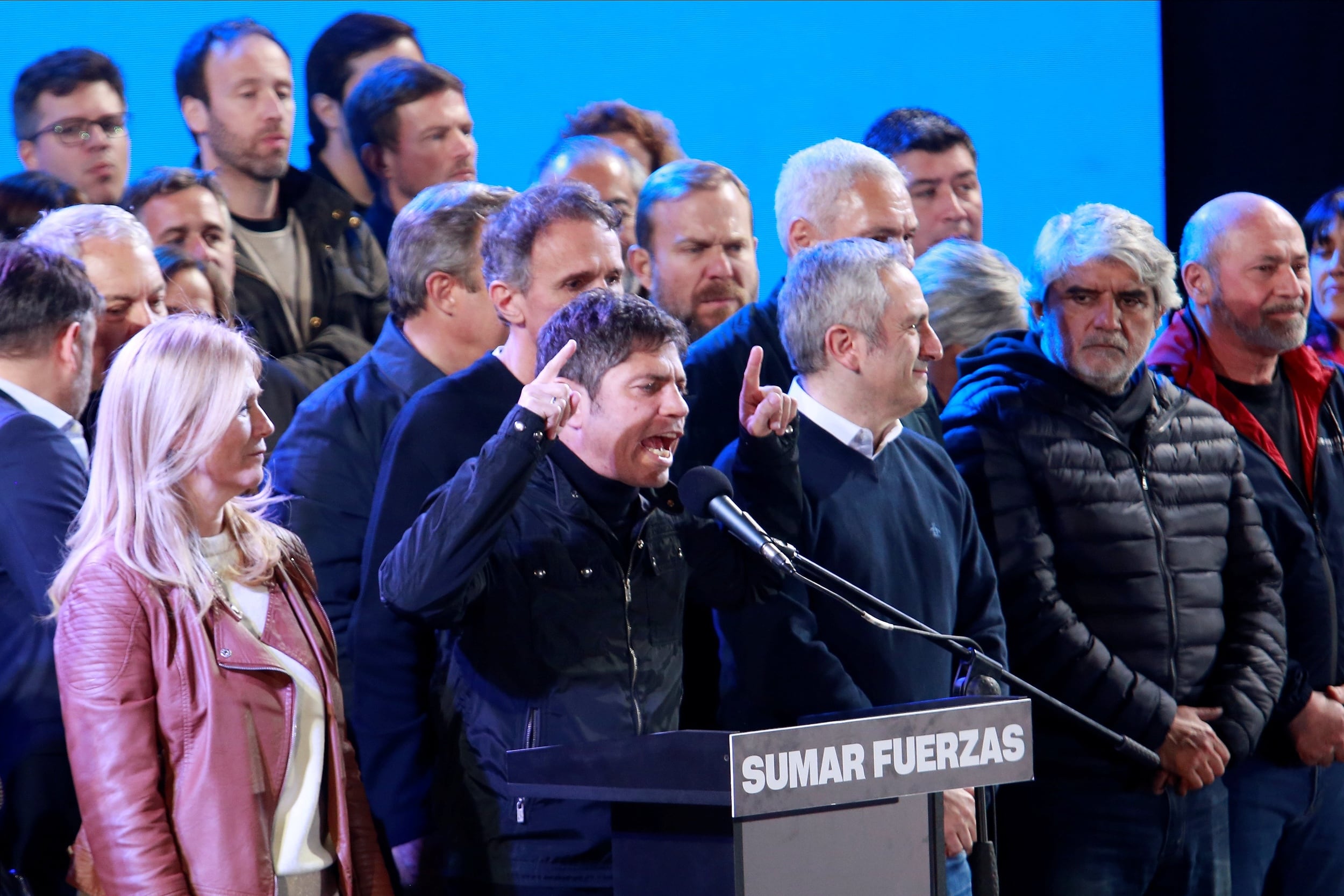 El gobernador aprovechó el triunfo en la elección bonaerense para proyectarse de cara al 2027. Foto: Fernando Massobrio. 7/9/25