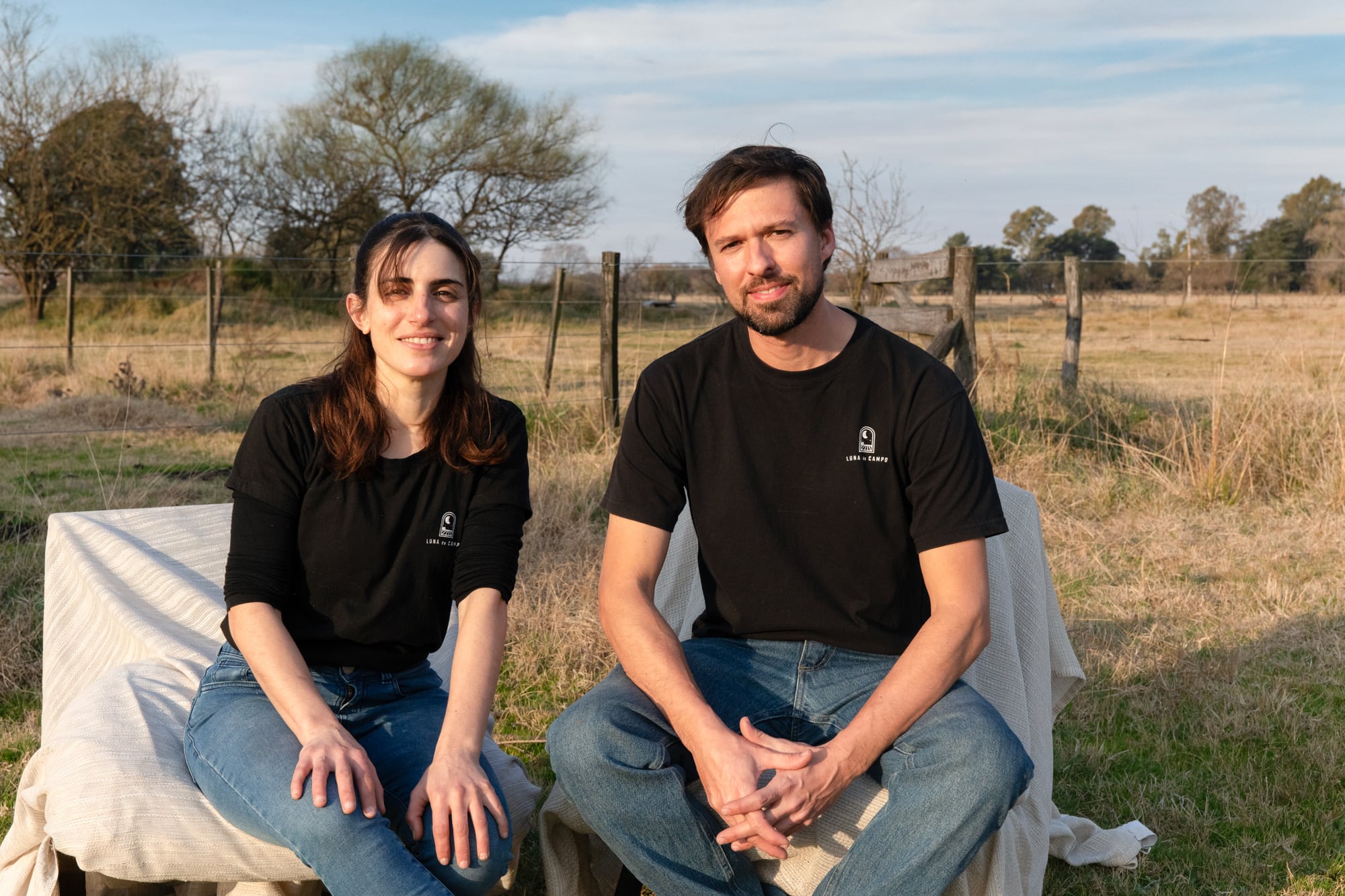 Andrés Gigy y Karina Bertolazzi viven en General Las Heras hace 12 años