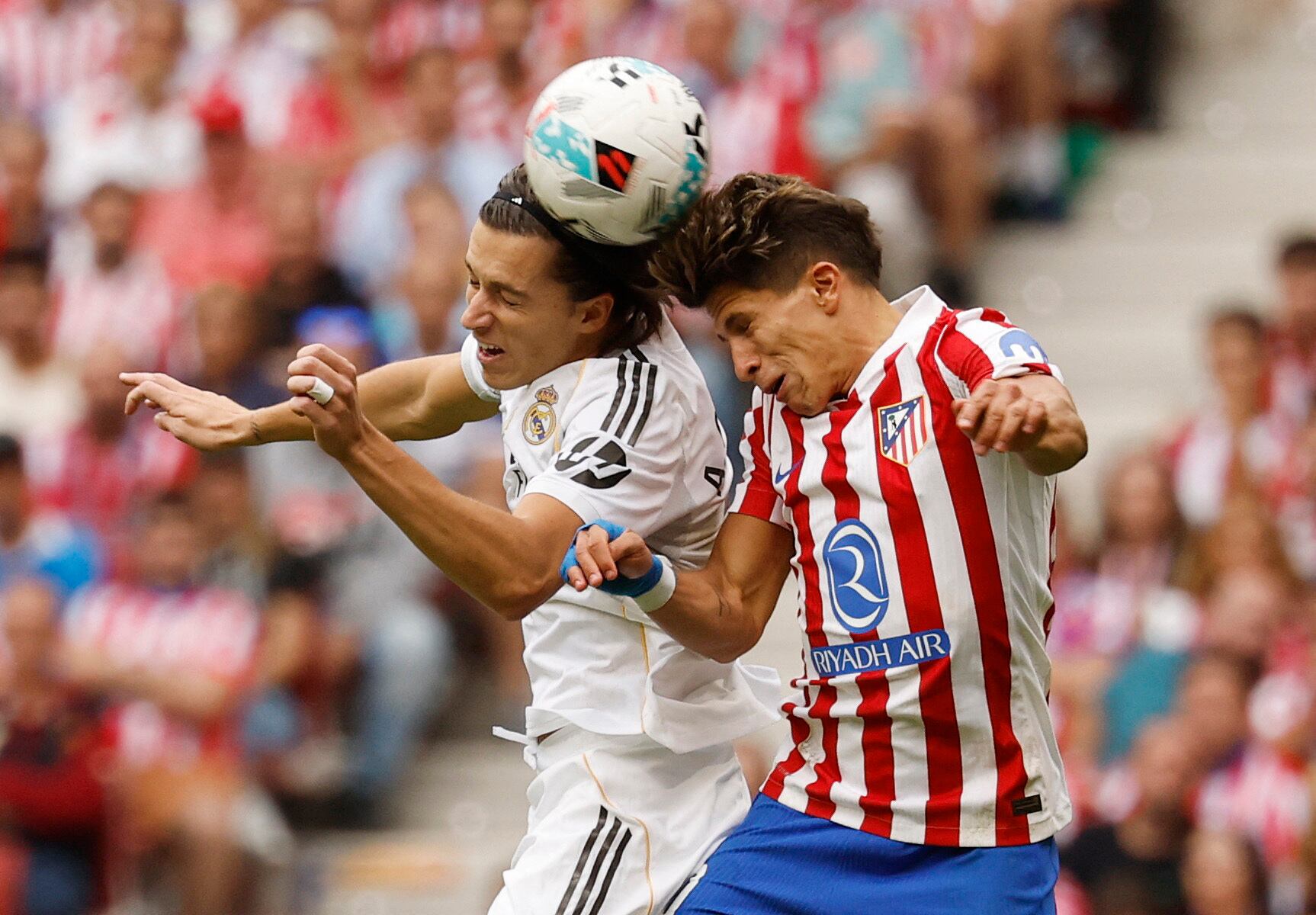 Atl. Madrid vs Real Madrid por la fecha 7 de La Liga de España del 2025.