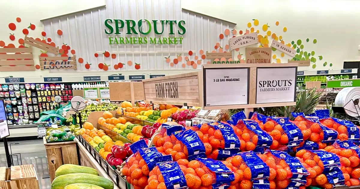 Sprouts cuenta con 156 sucursales en California