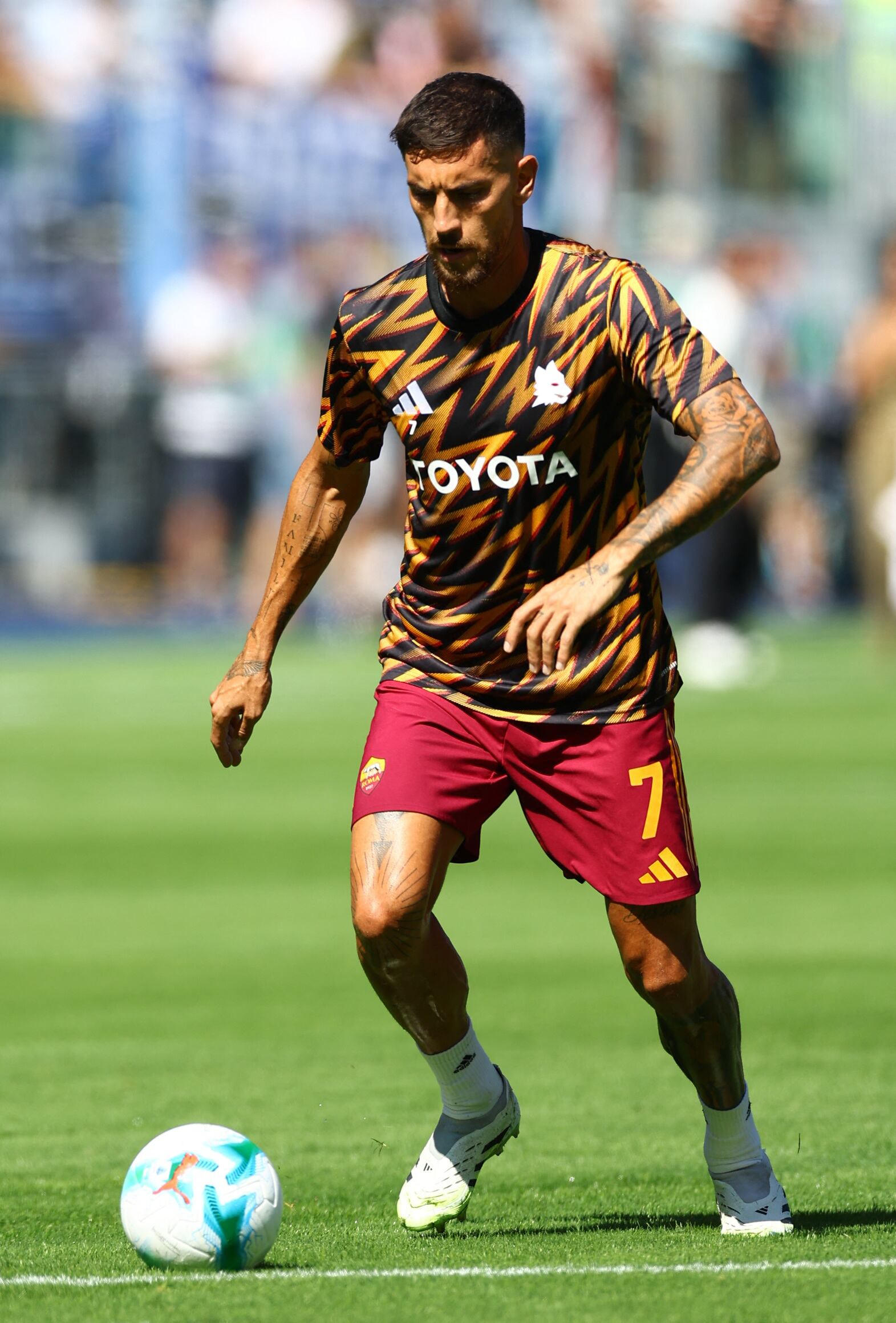 Lazio vs Roma por la fecha 4 de la Serie A de Italia del 2025.