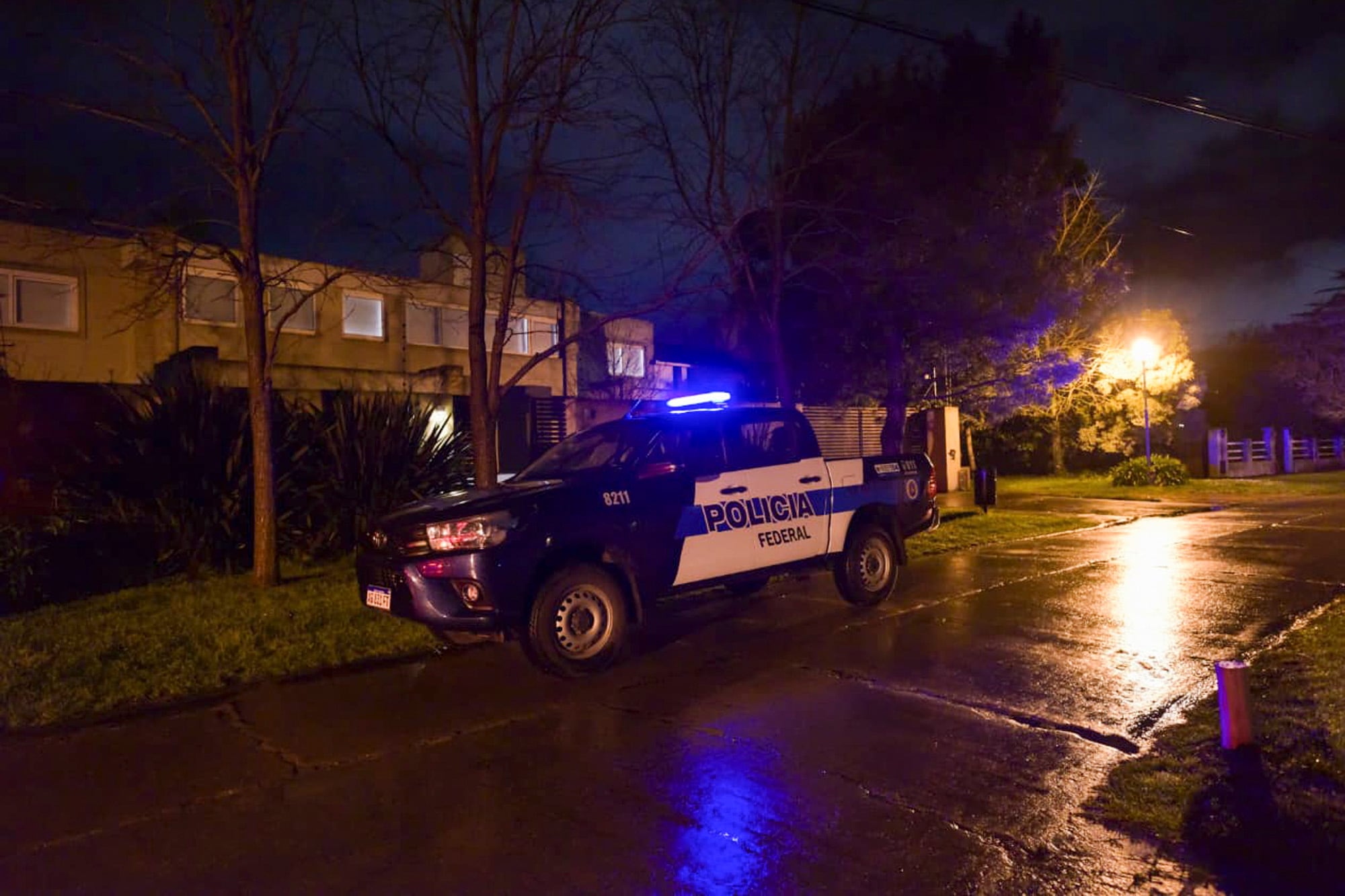 También por la tarde se realizó un allanamiento en una vivienda del Barrio La Florida
