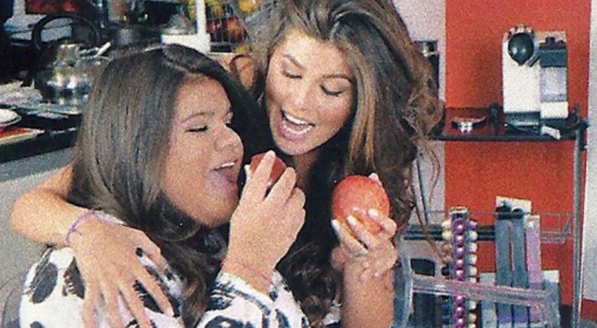 Se viralizó una foto de Morena Rial y la Niña Loly en la casa de Jorge Rial que dio que hablar en las redes