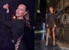 Pampita volvió a la tele con un jugado minivestido acordonado