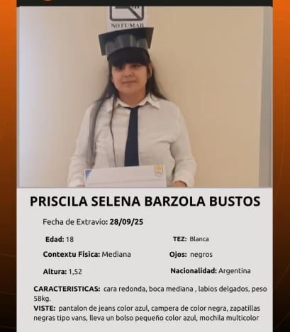 Desesperada búsqueda de una joven de 18 años: sospechan que cayó en una red de trata a través de un videojuego