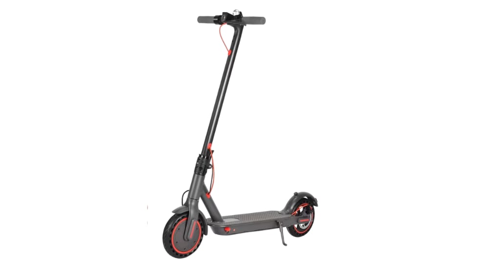 Vista del patinete eléctrico con descuento en AliExpress.