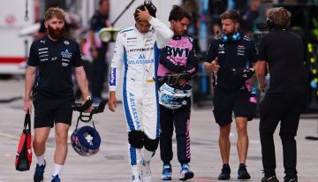 La dura sanción que recibió Alexander Albon por chocar a Franco Colapinto en el GP de Azerbaiyán