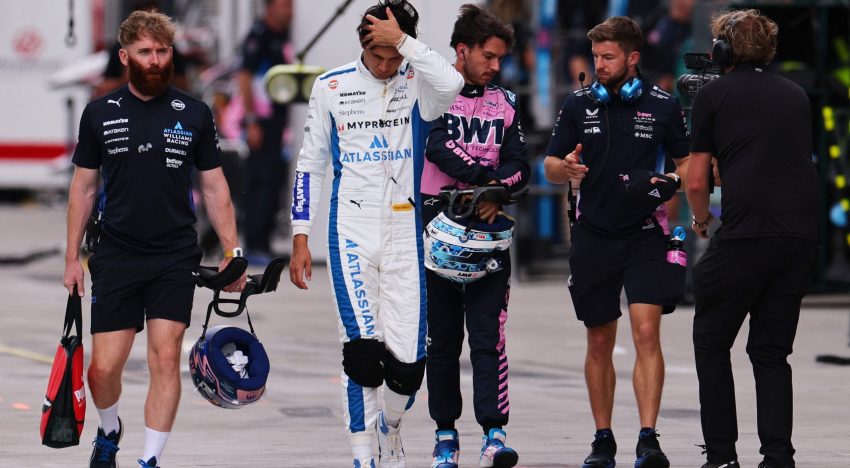 La dura sanción que recibió Alexander Albon por chocar a Franco Colapinto en el GP de Azerbaiyán
