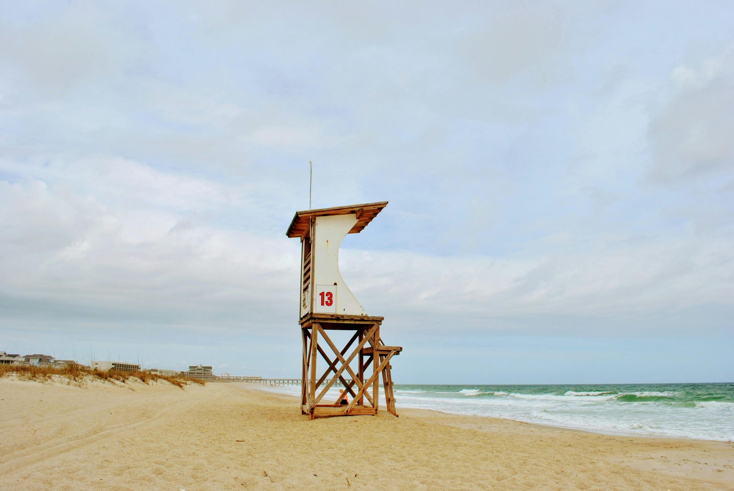 Playa de Carolina del Norte, Estados Unidos (Pexels/Kristina Gain)