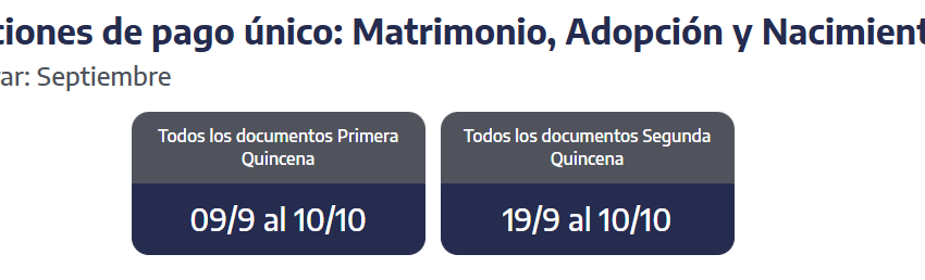 ANSES cuándo cobro: el cronograma de pagos para este lunes 29 de septiembre