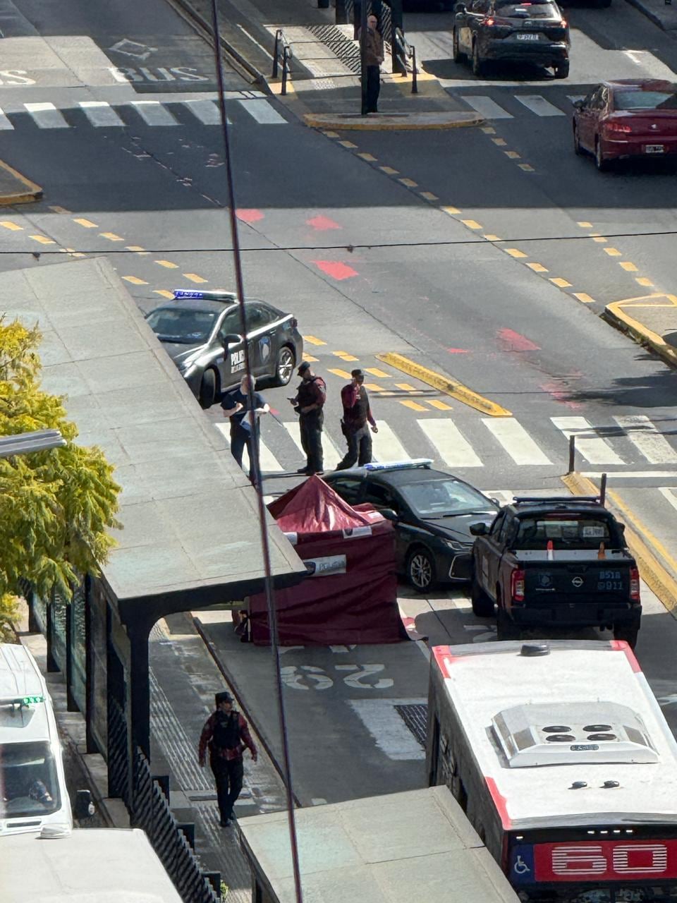 Ocurrió en la avenida Cabildo, entre Monroe y Roosevelt