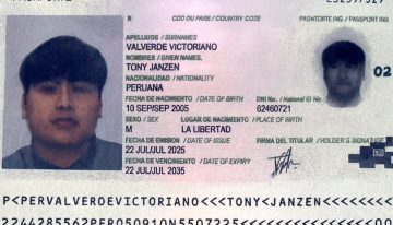 El curioso pasaporte de “Pequeño J” genera dudas y no es el que usó Interpol para la alerta roja por el triple crimen
