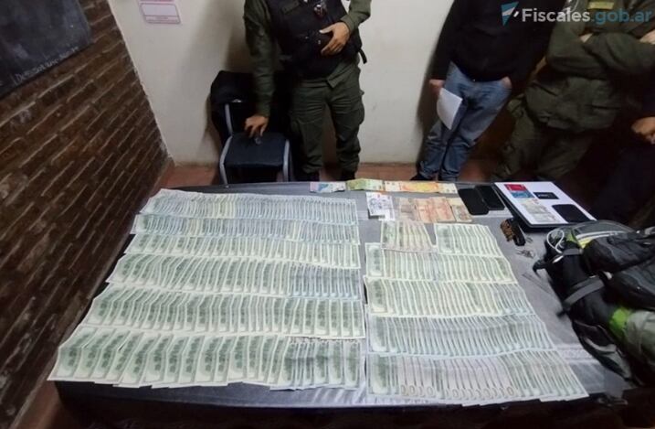 Los USD 30.500 fueron decomisados