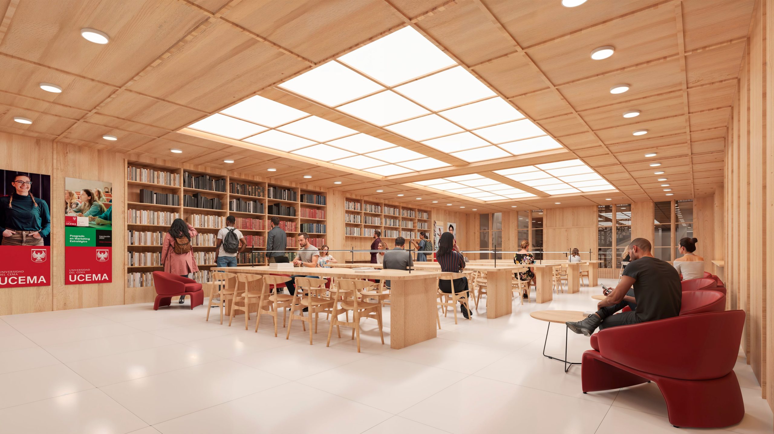 La biblioteca funcionará en el subsuelo