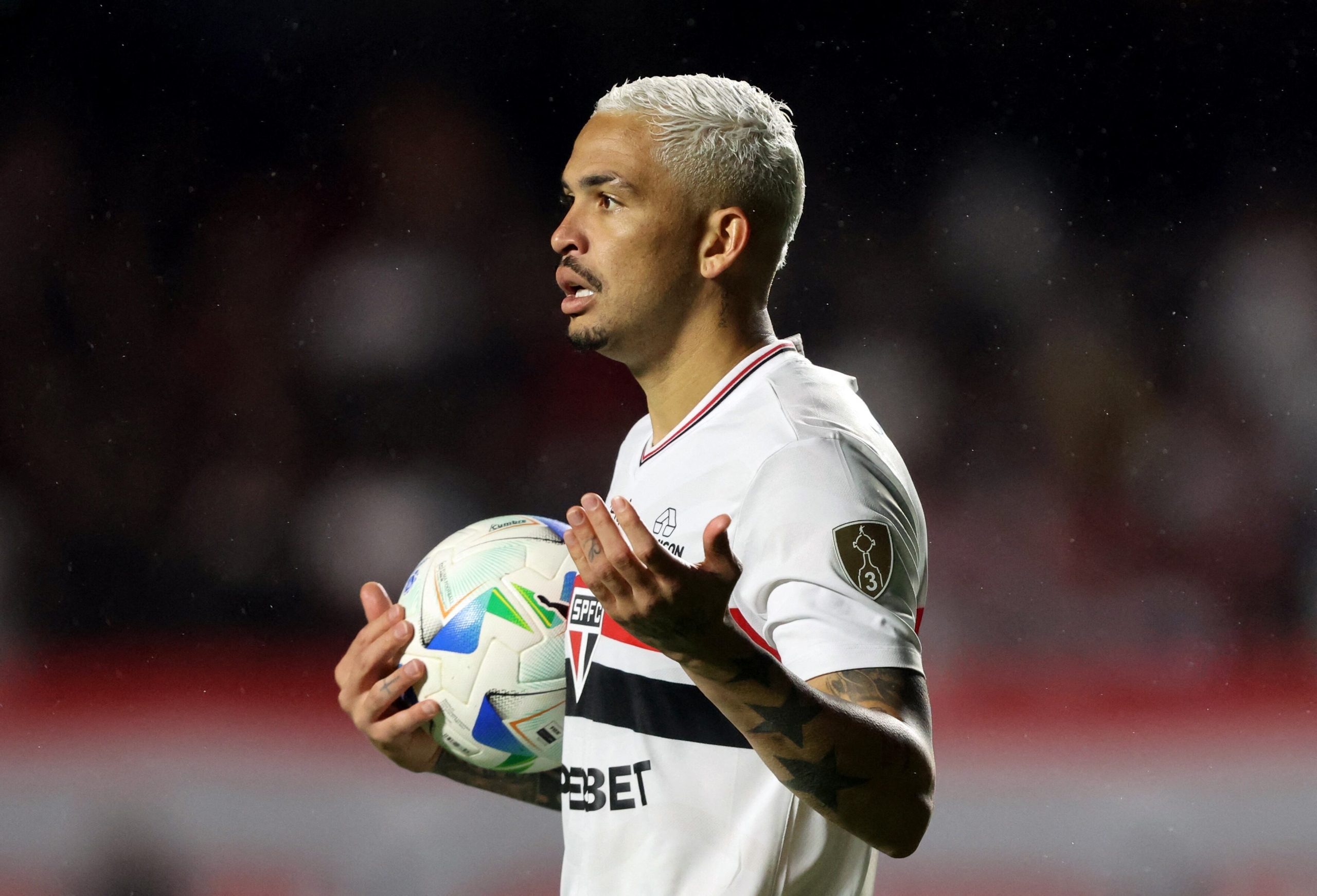 São Paulo vs LDU Quito por los cuartos de final de la Copa Libertadores del 2025.