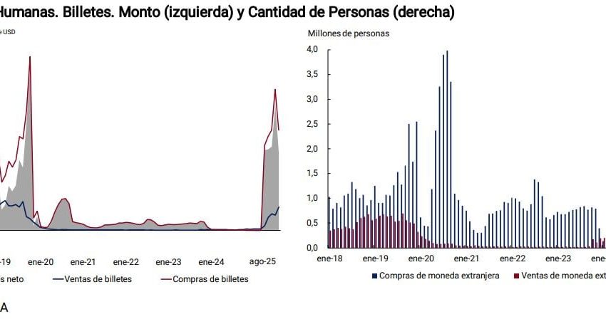 La demanda privada de dólares fue de US$3188 millones y hubo récord de compras minoristas