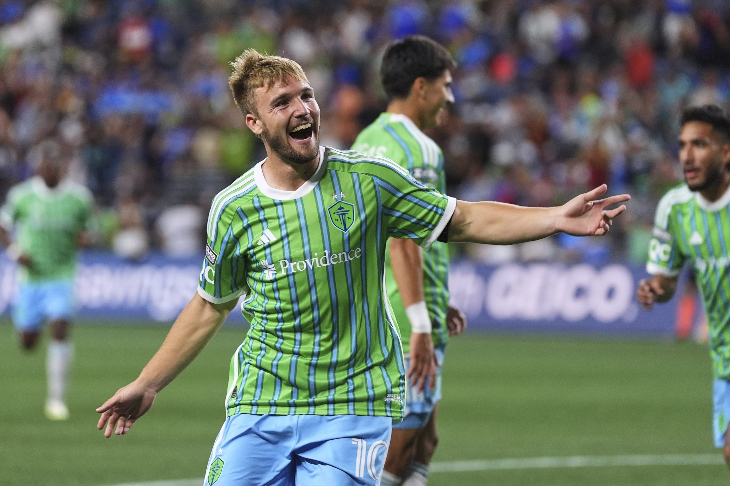 El argentino Pedro De La Vega, una de las figuras de Seattle Sounders