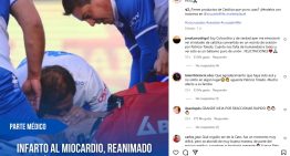Un exfutbolista argentino ayudó a salvarle la vida al arquero que se desplomó en medio de un partido en Chile