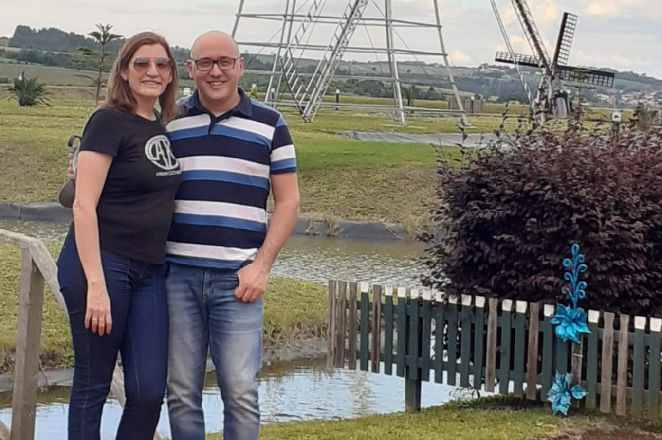 Antes de instalarse definitivamente,  el matrimonio viajó unas cuantas veces a Curitiba.