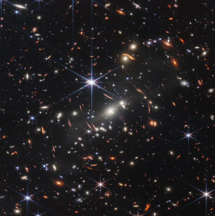 La profundidad del Universo (Foto: NASA/JWST)