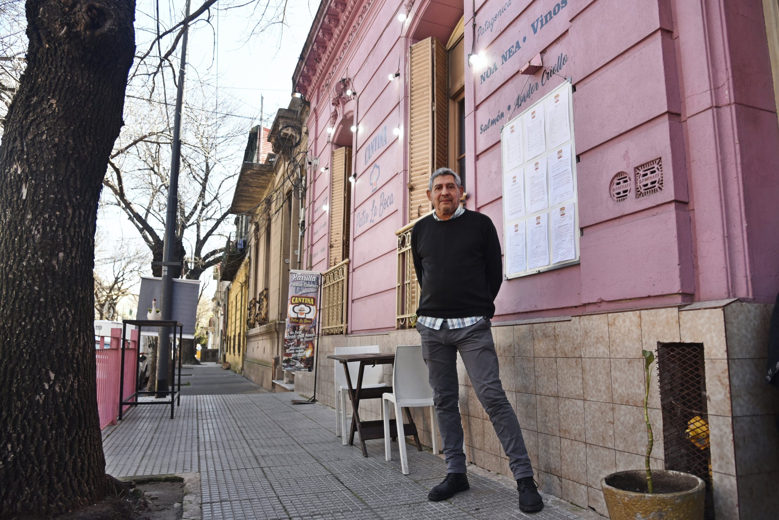 La casa se detecta en el lugar más turístico de Caminito