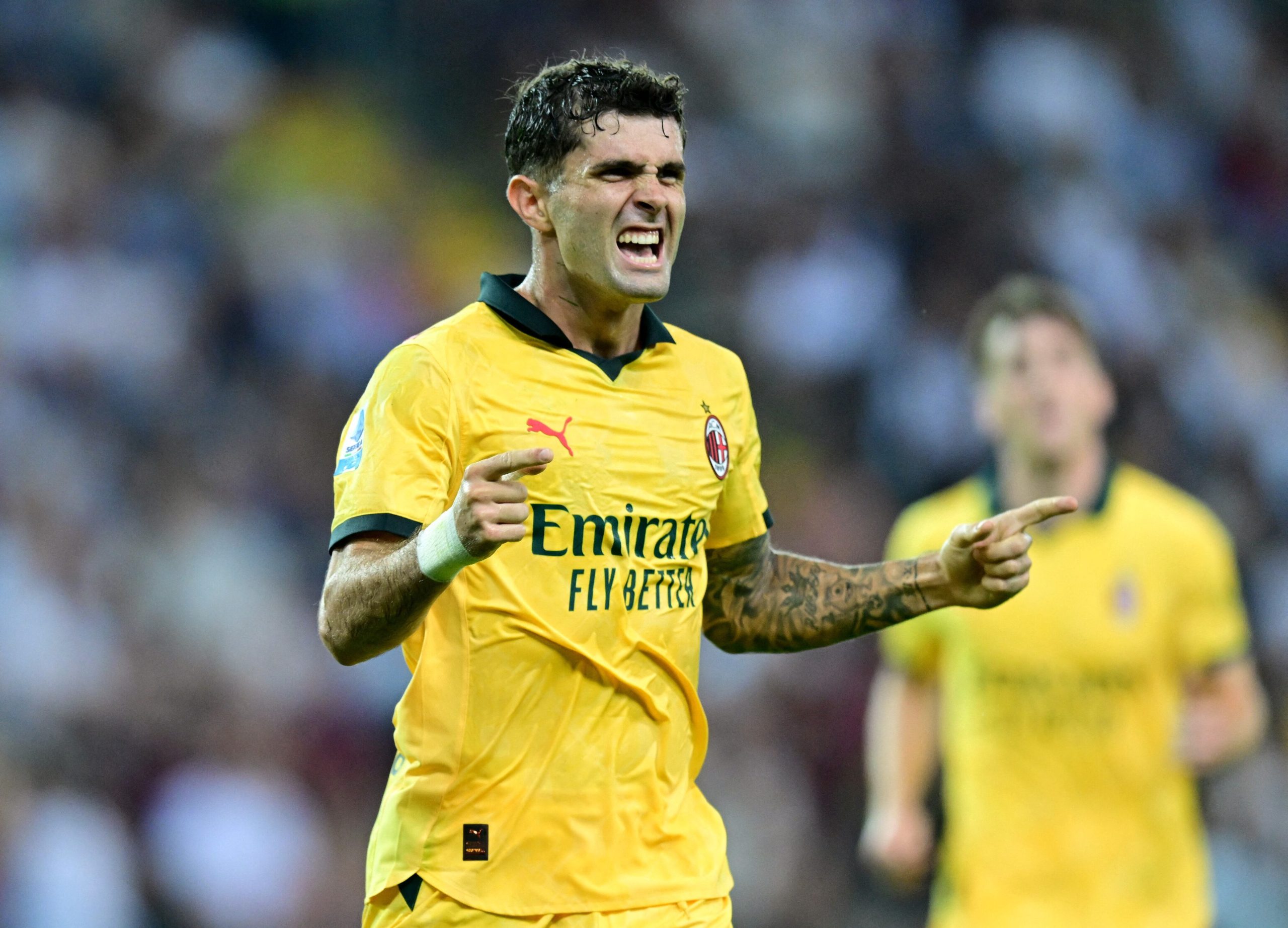 Udinese vs Milan por la fecha 4 de la Serie A de Italia del 2025.