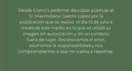 La “multa” que Maxi López le puso a un restaurante porteño que usó su imagen sin autorización