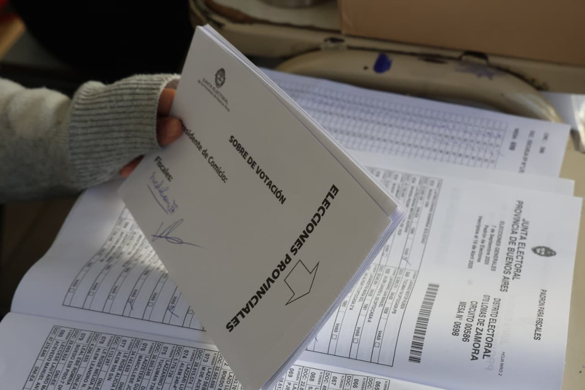 Elecciones legislativas provinciales; Escuela Primaria Nro. 1 Bartolomé Mitre de Lomas de Zamora