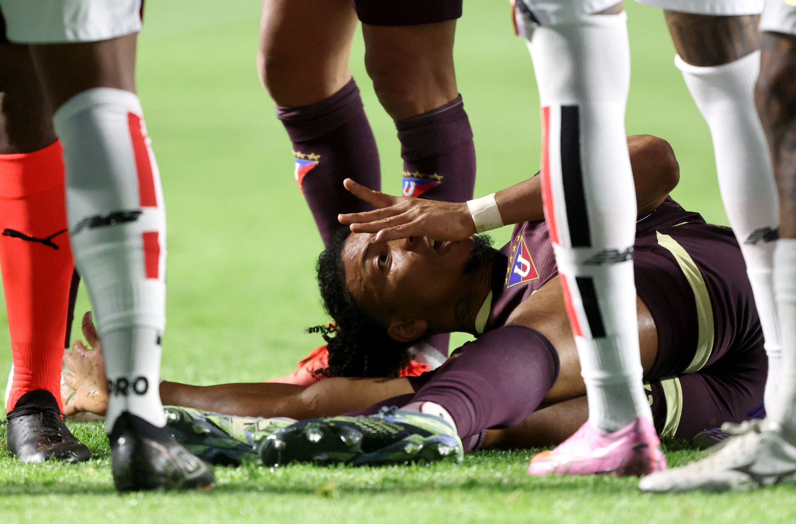 São Paulo vs LDU Quito por los cuartos de final de la Copa Libertadores del 2025.