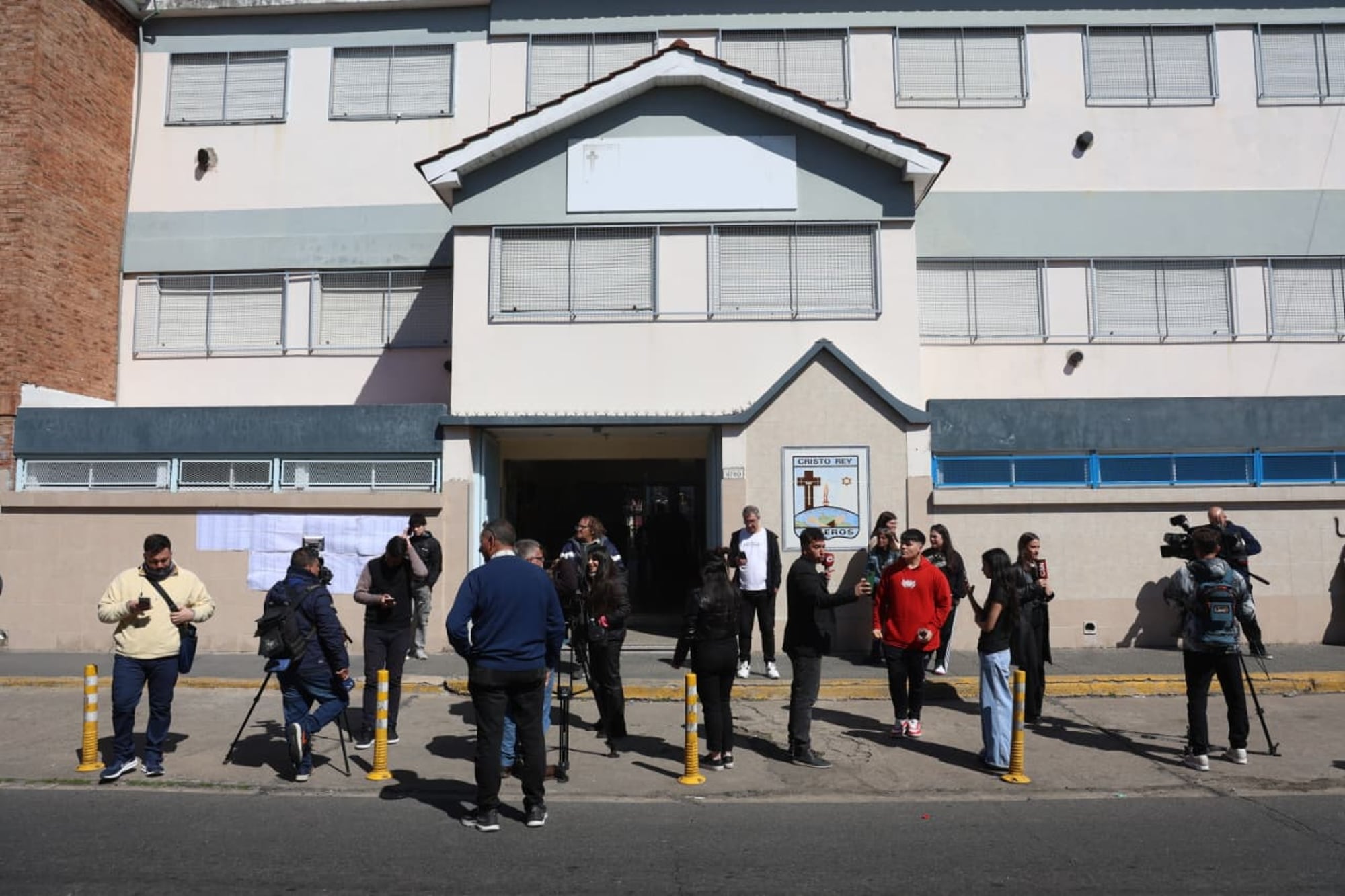 Colegio Cristo Rey donde votó Victoria Villarruel