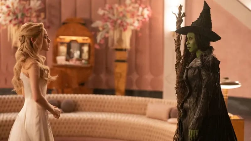 Ariana Grande y Cynthia Erivo regresan a la secuela de Wicked, que se rodó a la vez que la primera parte