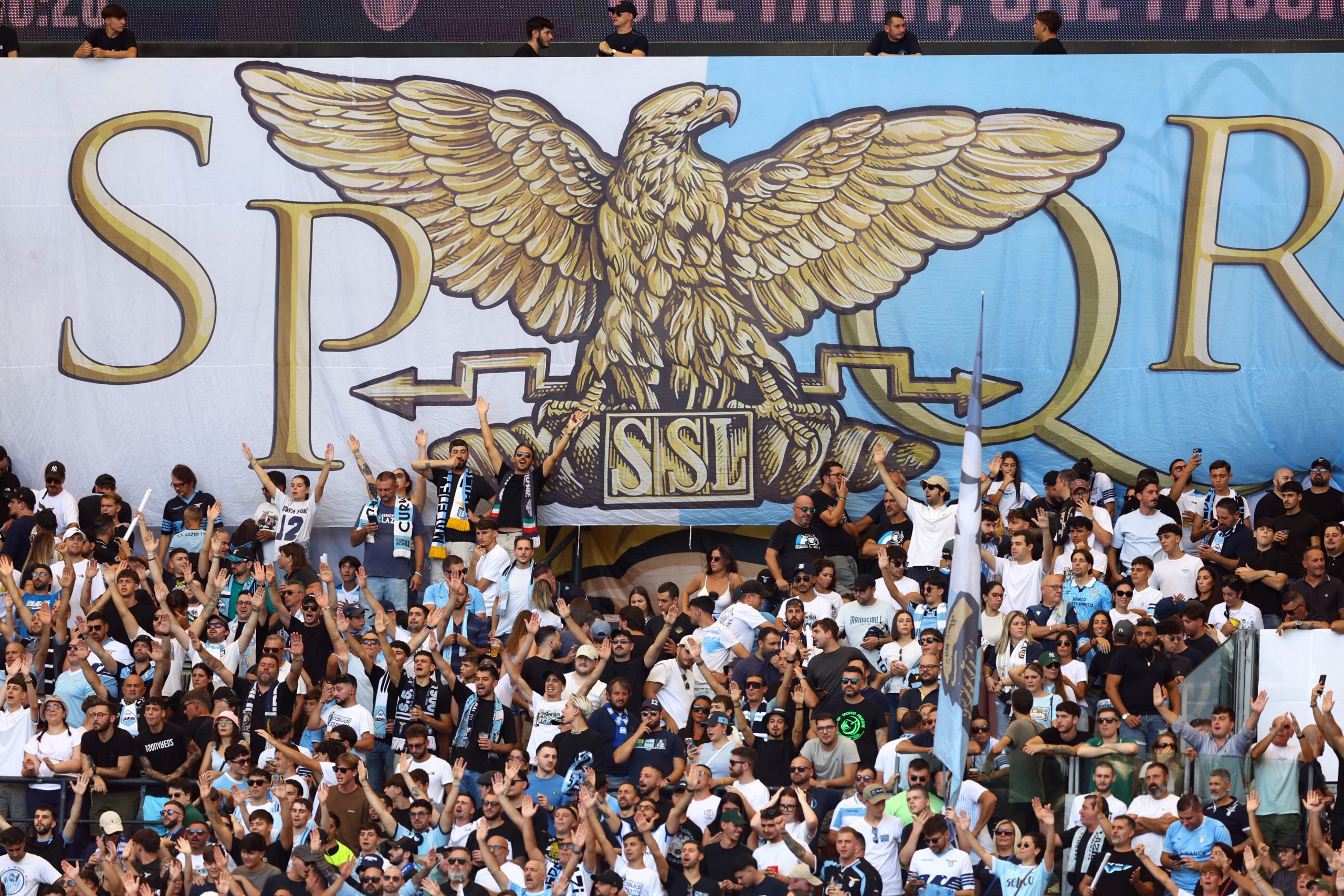 Lazio vs Roma por la fecha 4 de la Serie A de Italia del 2025.