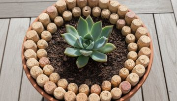 Por qué recomiendan poner corchos en la tierra de las plantas