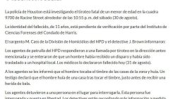 Un nene de 11 años fue asesinado a balazos tras jugar al “ring raje”