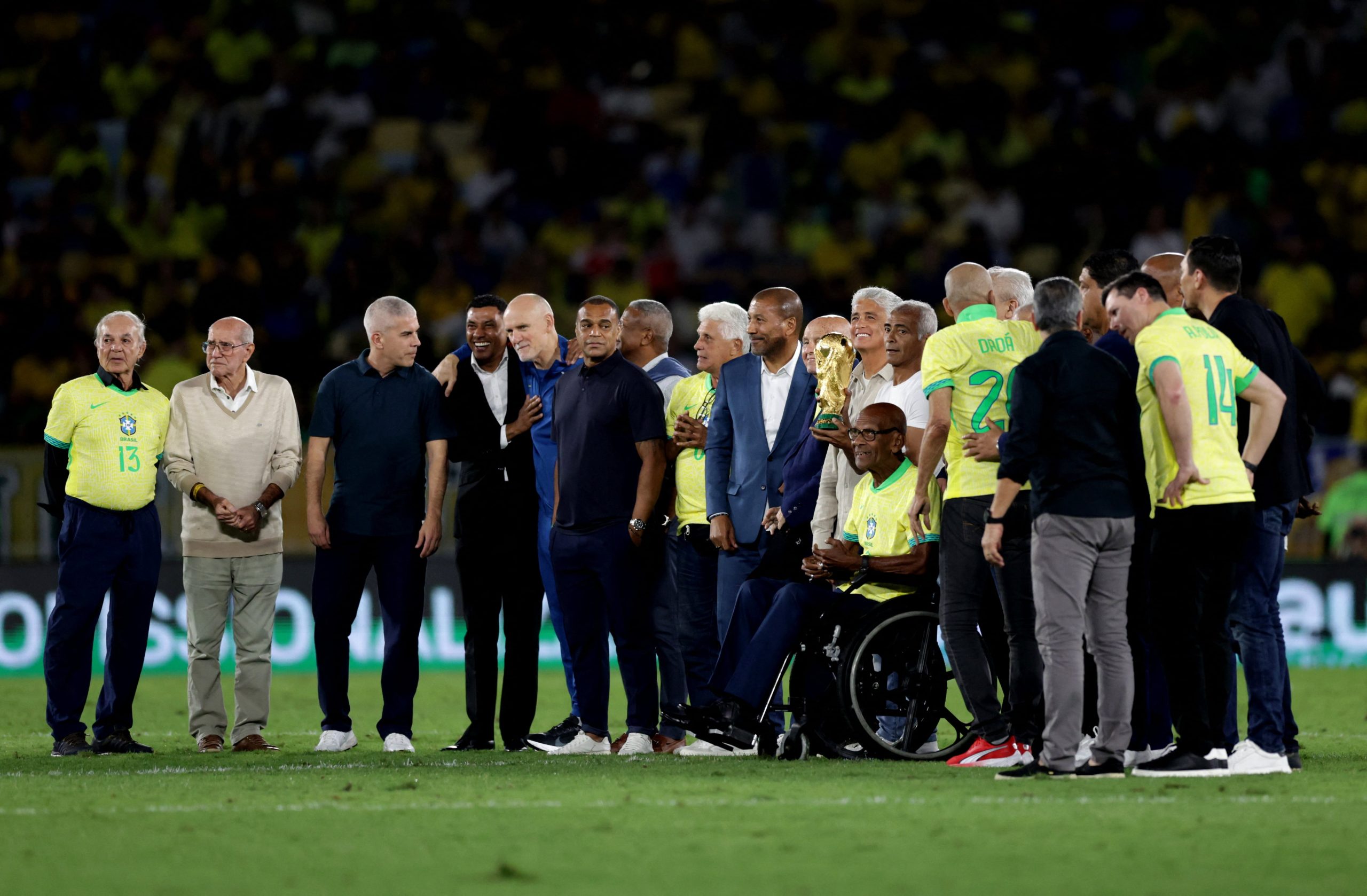 Brasil vs Chile por la fecha 17 de las Eliminatorias Sudamericanas del 2025.