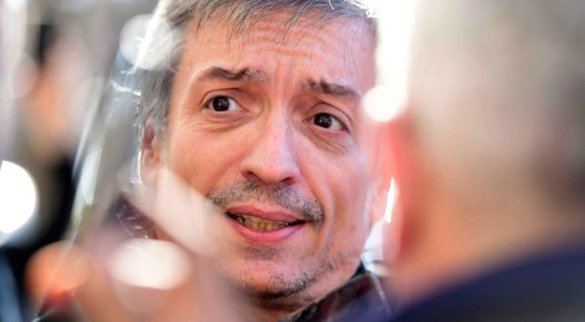 El voto de los dirigentes en la Provincia: Máximo Kirchner votó y recordó que su madre está presa hace “casi 100 días