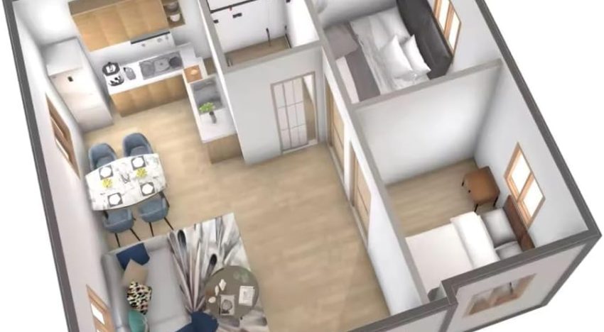 La casa prefabricada que en Amazon se vende por menos de US$50 mil y es expandible a dos pisos