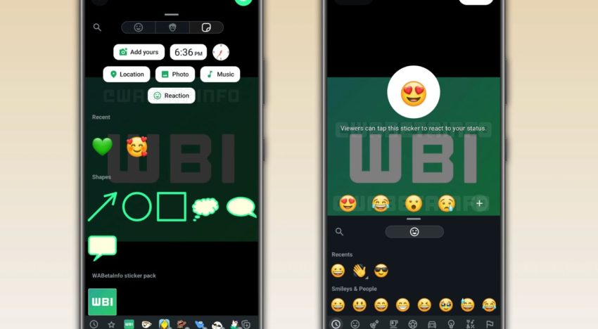 Si te interesa un Estado de WhatsApp, tendrás más opciones para reaccionar