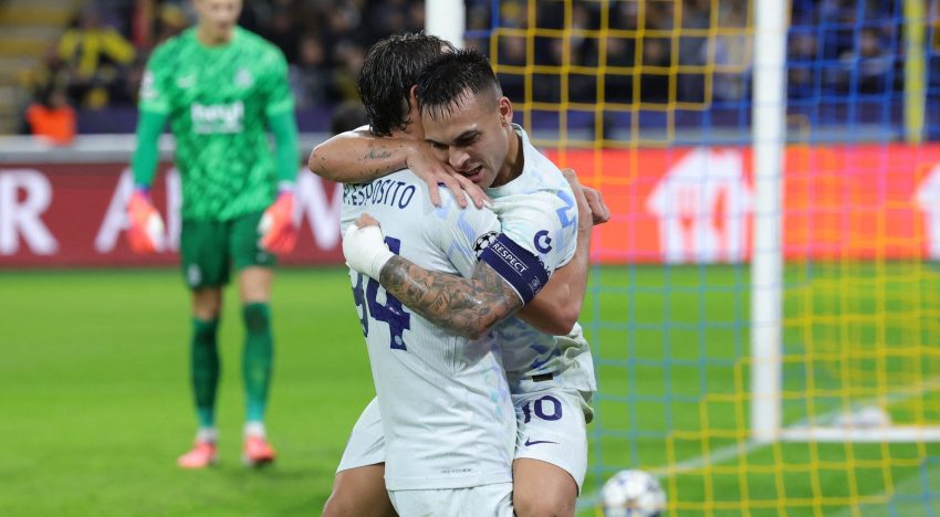 En vivo – RU Saint-Gilloise vs. Inter: 0 – 2, por la fecha 3 de la Champions League