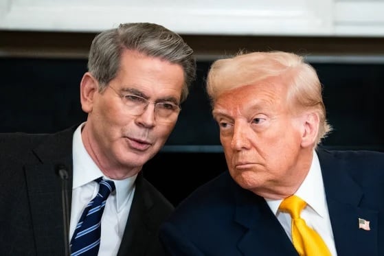 Bessent y Trump