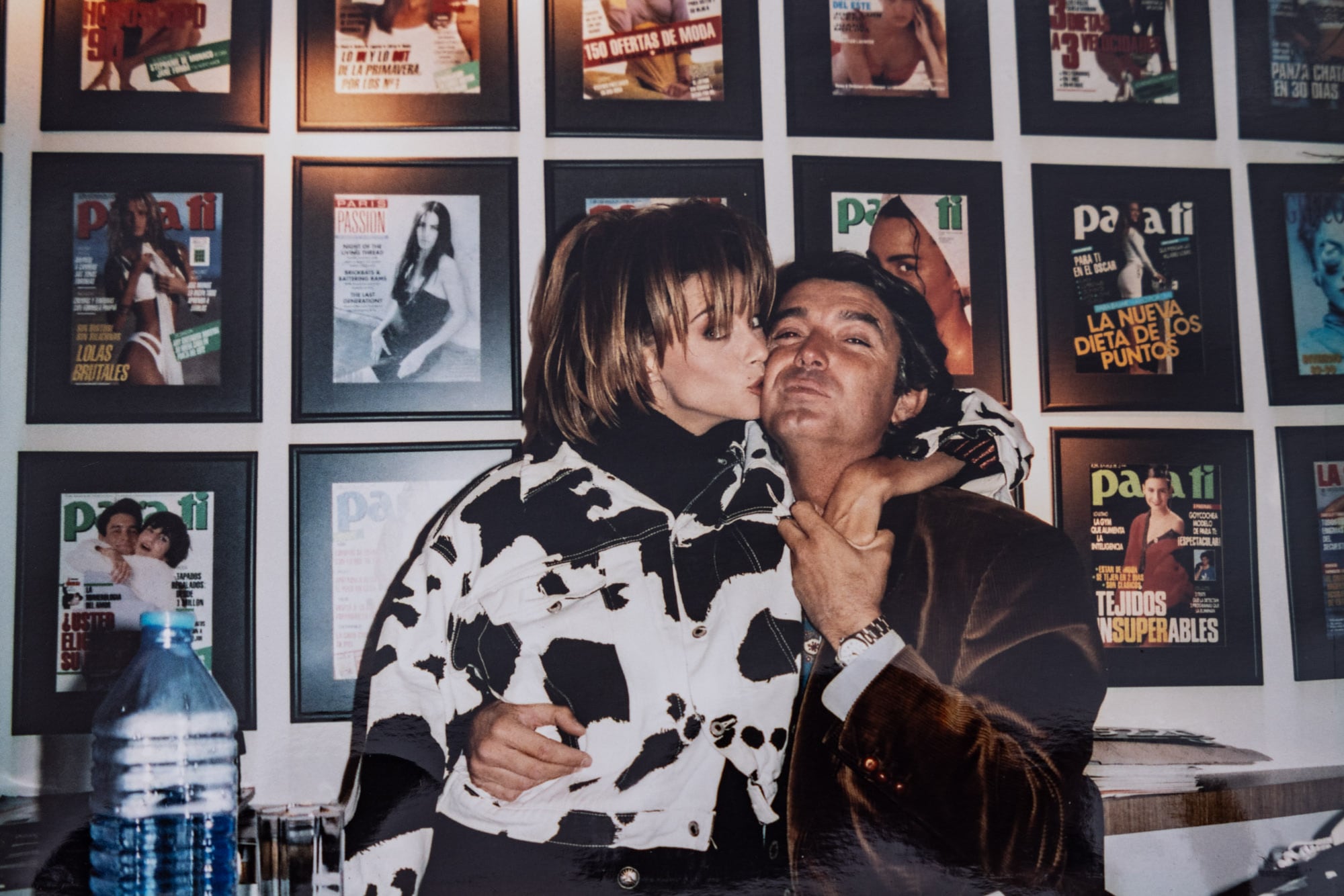 En 1992, la modelo Roberta Chirko visitó Argentina contratada por una marca local de medias. Pancho la recibió en su agencia