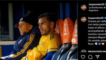 Leandro Paredes se despidió de Miguel Ángel Russo y reveló cómo se enteró de su muerte: “Fue muy duro”