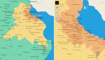 Diluvia en el AMBA: las lluvias seguirán por la tarde y rige alerta naranja en varias provincias
