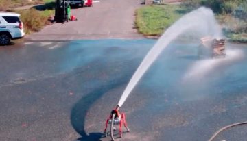 El robot que trabaja como bombero: así es el autómata que no le teme al fuego
