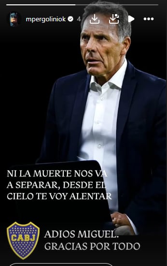 Así se despidió Mario Pergolini de Miguel Ángel Russo